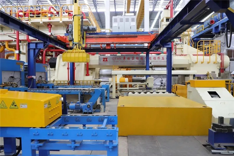 華南區(qū)新紀錄！通潤智能科技助力鳳鋁鋁業(yè)12500T超大型擠壓生產(chǎn)線成功投產(chǎn)